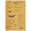 Toothbrush patent illustration by H E Sandiford.