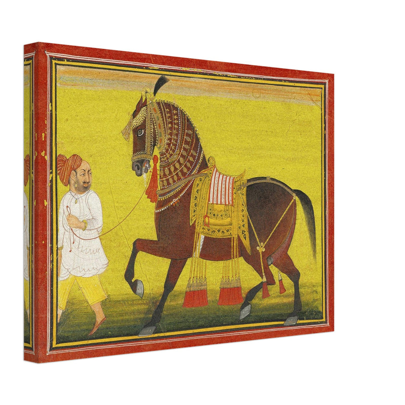A Horse and a Groom attributed to Bagta Devgarh