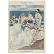 Poules d' Eau by Fabien Fabiano.  illustration of an illustration published in Fantasio Magazine in the 30s.
