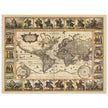 1652 Old World map Nova Totius Terrarum Orbis geographica ac hydrographica tabula by Nicolaes Visscher