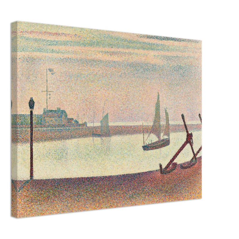 Georges Seurat The Channel at Gravelines, Evening.