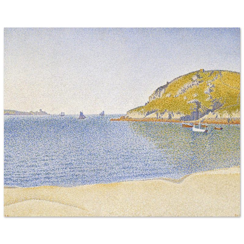 Paul Signac Port of Saint-Cast painting