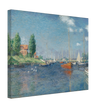 Red Boats Argenteuil by Claude Monet