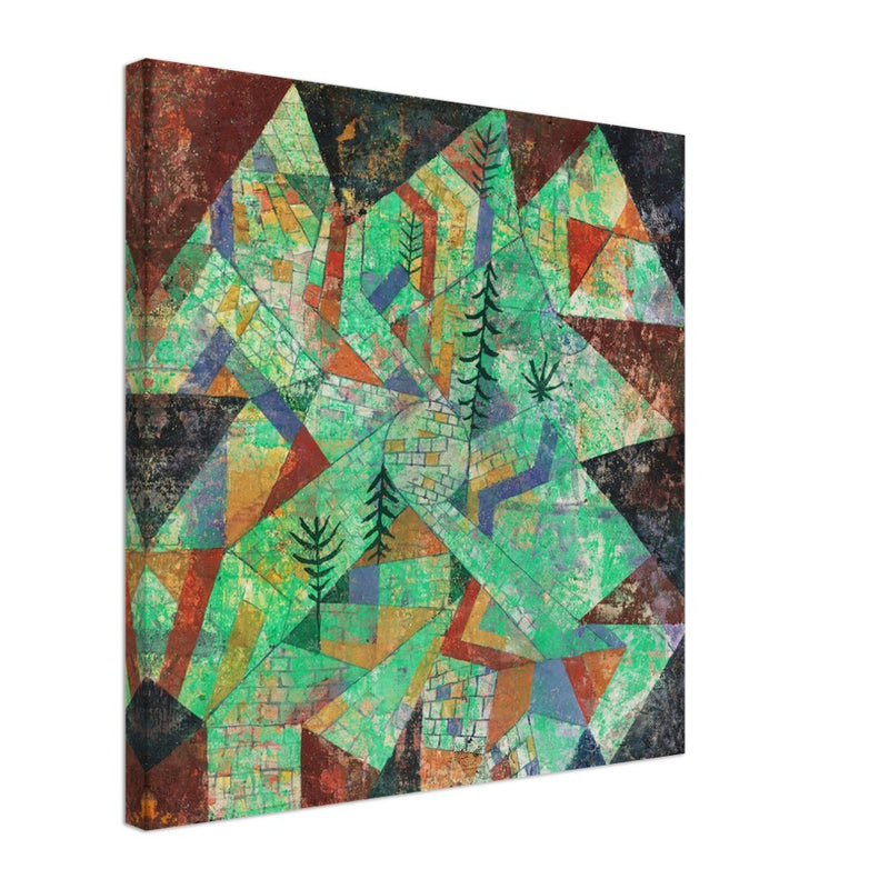 Paul Klee Wald Bau ( Forest construction )