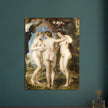 The Three Graces by Peter Paul Rubens antique painting..