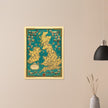 Old map of the British islands by Ernest Dudley Chase