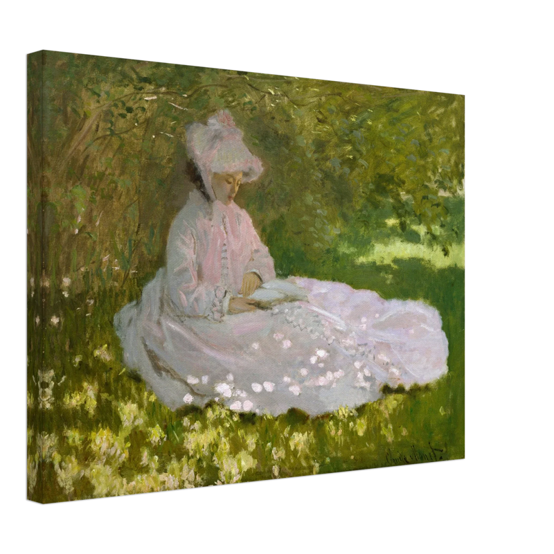 Springtime by Claude Monet