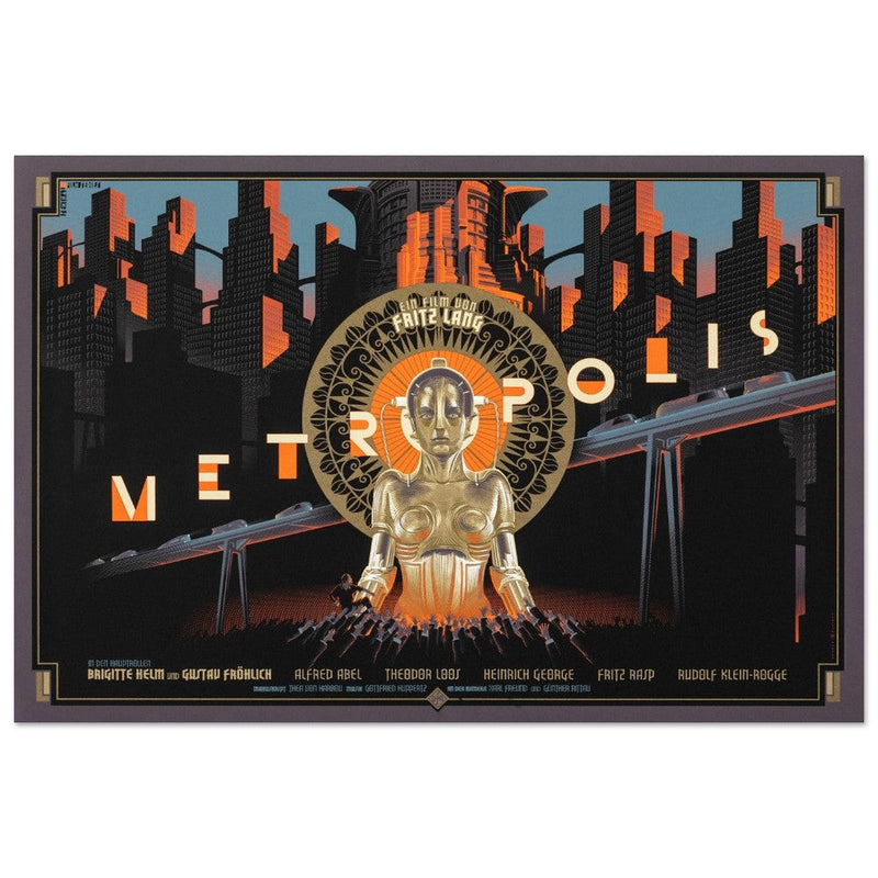 Metropolis movie poster.