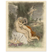 Paul Emile Becat erotic illustration Les Baiseres XX ( The Kisses ) The crown of flowers