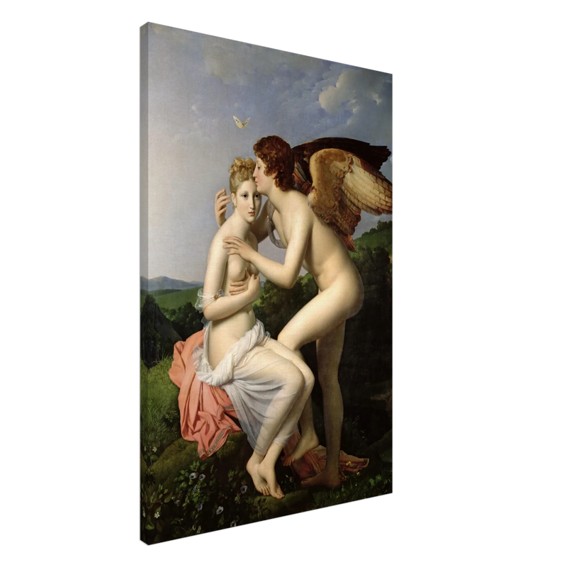 Psyche and Cupid, also known as Psyche receiving Cupid's first kiss by Francois Gerard 1798.