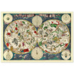 Old celestial zodiac map Planisphæri Coeleste de Wit, by Frederik de Wit 1670