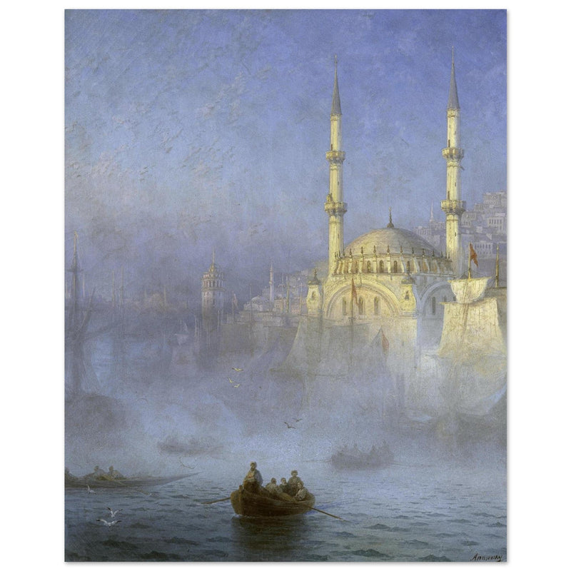 Ivan Aivazovsky  painting Constantinople, the Top-Kahné Mosque, 1884