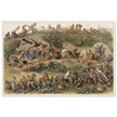 Richard Doyle fantasy illustration part Fairyland book. Triumphal march of the Elf king.