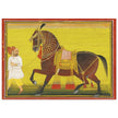A Horse and a Groom attributed to Bagta Devgarh