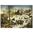 The Census at Bethlehem painting by Pieter Bruegel The Elder.