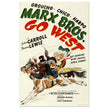 Marx Brothers Go West movie poster.