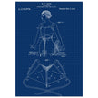 Brassiere patent drawing by M P Jacob.