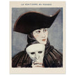 La Venitienne au Masque illustration published in Fantasio vintage magazine by George Barbier.