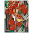 The Foxes Die Füchse painting by Franz Marc