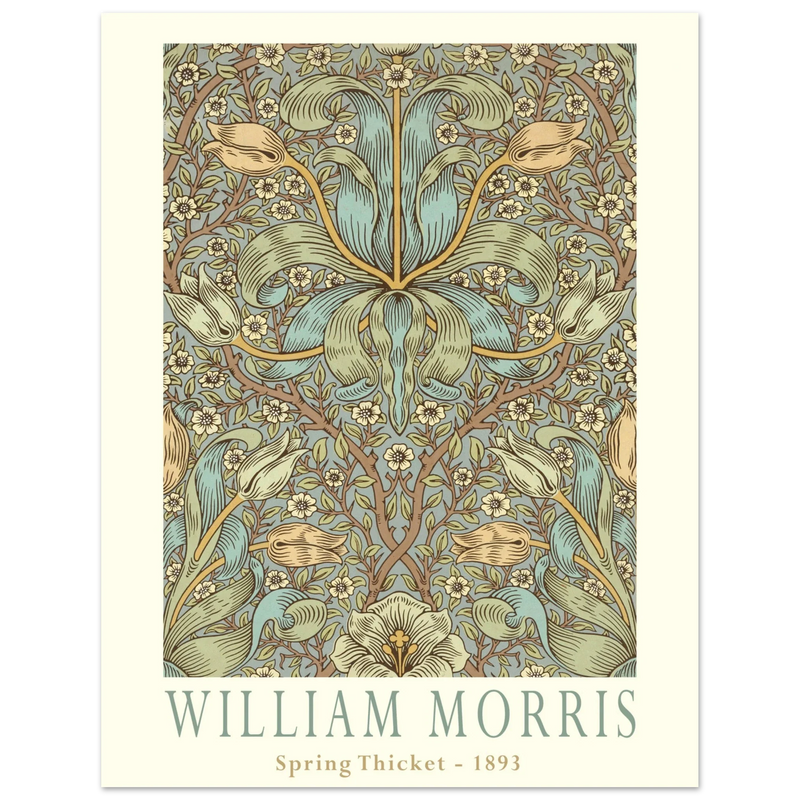 William Morris Spring Thicket 1893.