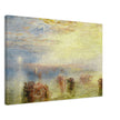 Approach to Venice by Joseph Mallord William Turner. Antique abstract painting of Venice Italy.