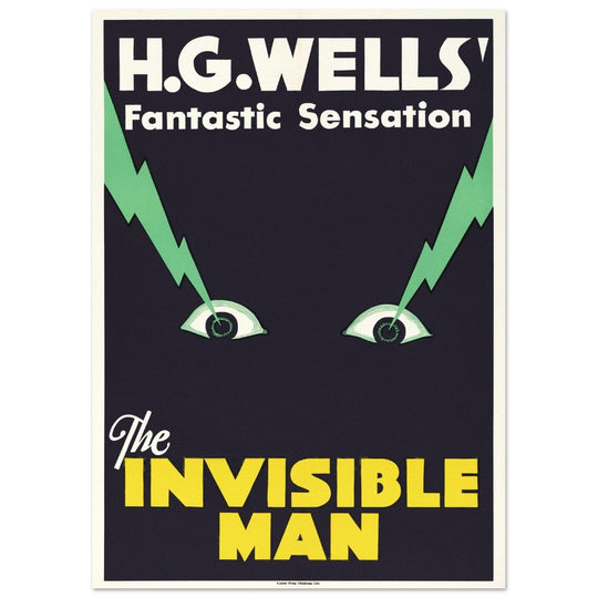 The Invisible Man movie poster.