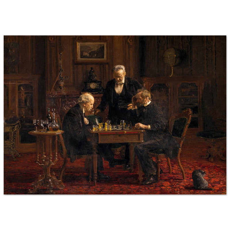 The Chess Players by Thomas Eakins.