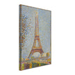 Eiffel tower  print by Georges Seurat 1881.