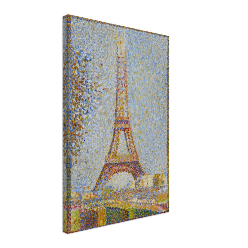 Eiffel tower  print by Georges Seurat 1881.