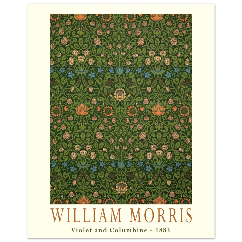 William Morris Violet and Columbine.