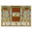 Architecture and mural paintings in Pompeii illustrated by G. Discanno, book project by Fausto and Felice Niccolini.