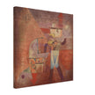 Paul Klee KN der Schmied ( KN the blacksmith ) abstract painting.