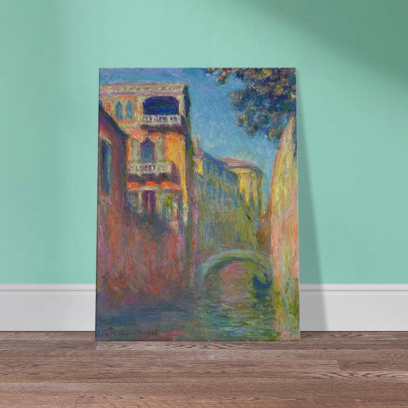The Rio della Salute by Claude Monet