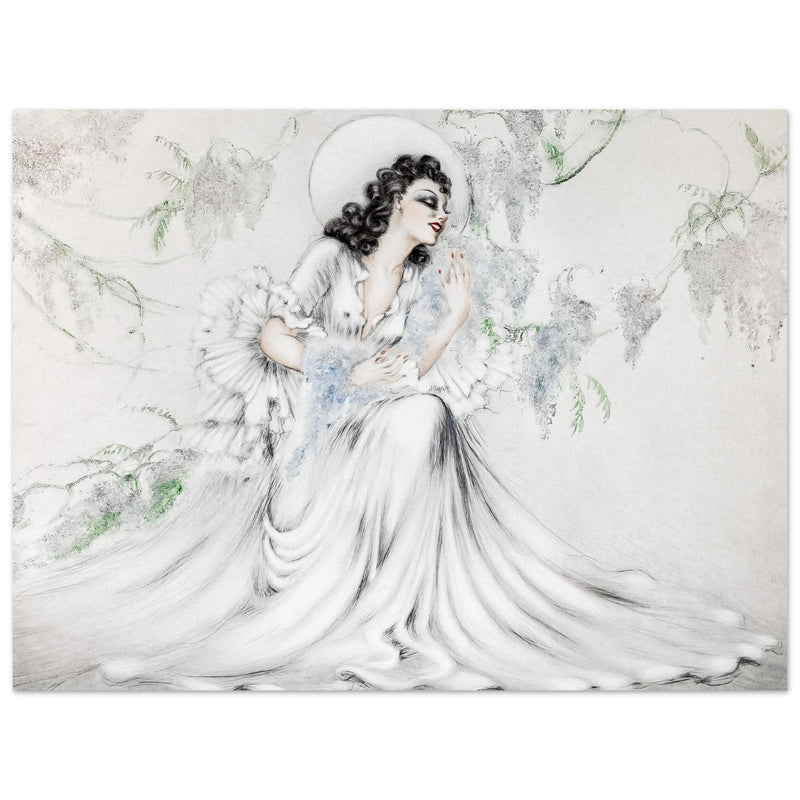 Louis Icart Wisteria (La Glycine)