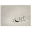 Glide of the Wright brother. The history of aviation.