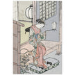 Young Woman with a Lantern by Suzuki Harunobu