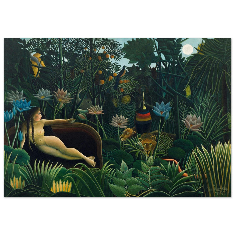 Henri Rousseau The Dream painting