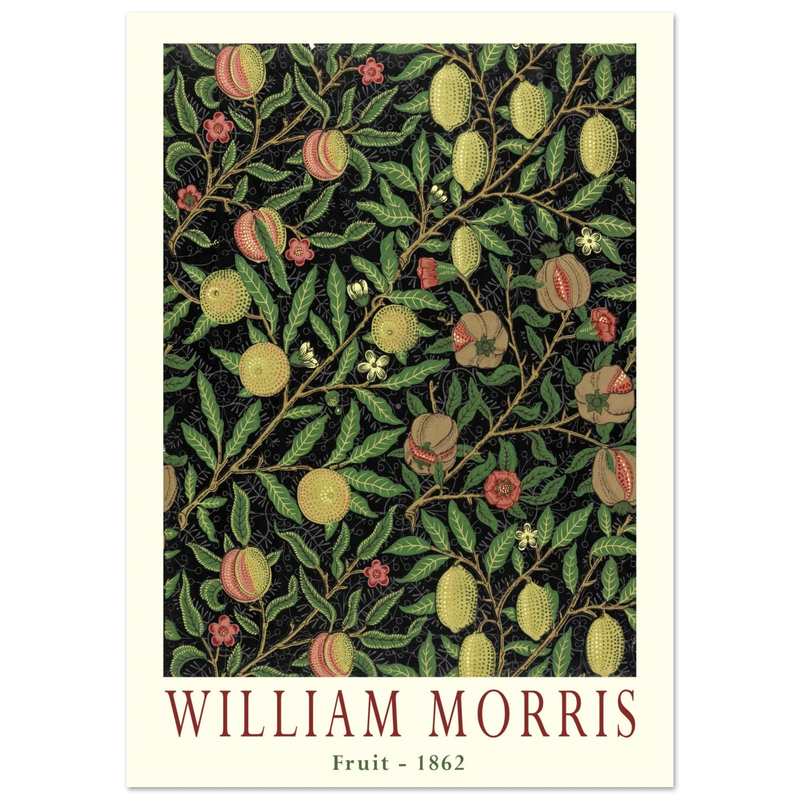 William Morris Fruit  vintage artwork.