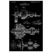 Automobile Drive Gear patent 787908 by Henry Ford. Vintage car