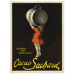 Cacao Suchard vintage advertising poster of 1911 made by Leonetto Cappiello.
