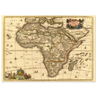 Africa ancient map print by Nicolaes Visscher