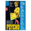 Psycho movie poster.