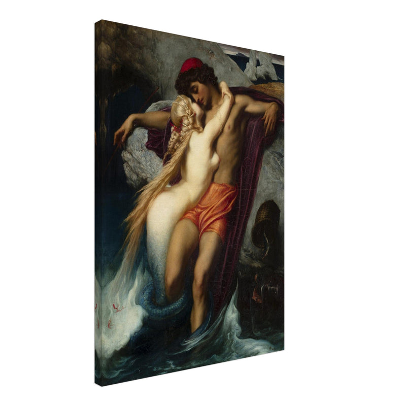 The Fisherman and the Syren painting by Frederic Leighton