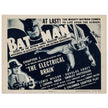 The Batman 1954 vintage movie poster .