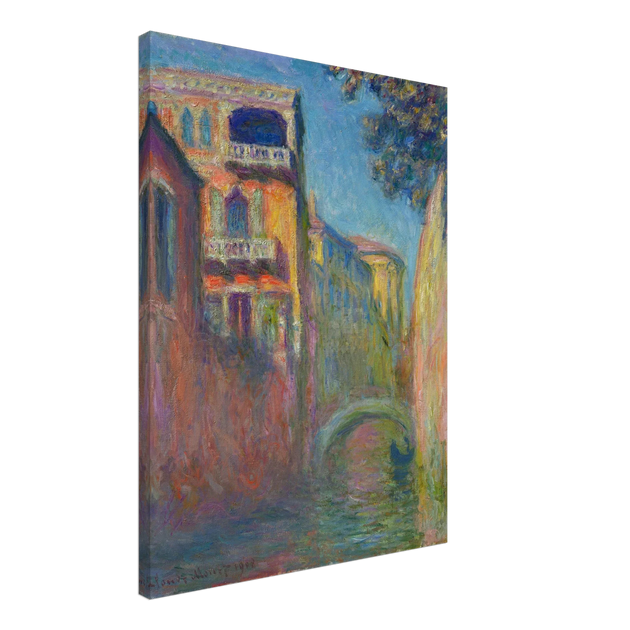 The Rio della Salute by Claude Monet