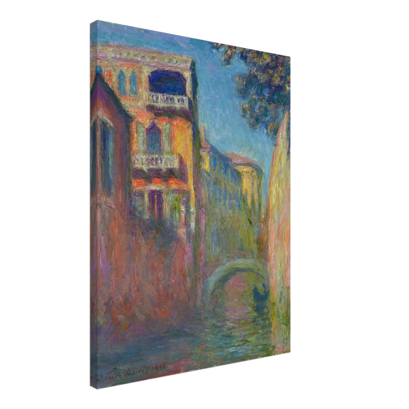The Rio della Salute by Claude Monet