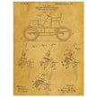 Steering Gear for vehicles patent illustration.