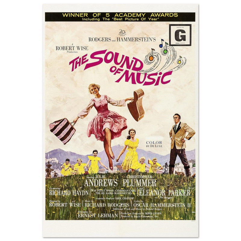 The Sound of Music movie poster.