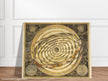 Solar System print. Orbium planetarum terram complectentium scenographia by Gerard Valck and Pieter Schenk