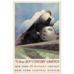 New York Central System vintage advertising for train travel.